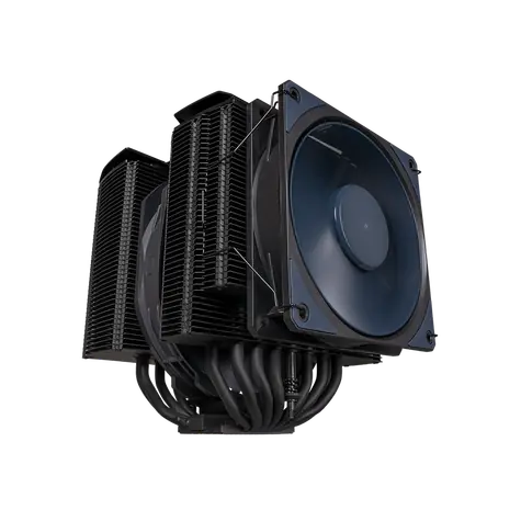 Cooler Master MasterAir MA824 Stealth černá / 120 + 135mm / 1950 + 1550 RPM / 24.6 dB / AMD + Intel