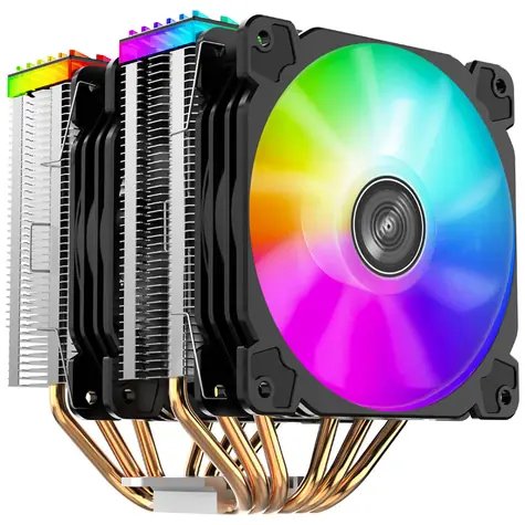 Jonsbo CR-2000 GT A-RGB černá / 2x 120mm / 1500 RPM @ 29.5 dB / TDP 200W / AMD + Intel