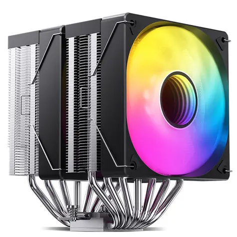 Jonsbo CR-3000 A-RGB černá / 2x 120mm / 1500 RPM @ 32 dB / TDP 260W / AMD + Intel