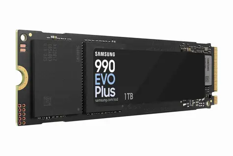 SAMSUNG 990 EVO Plus 1TB / SSD / M.2 NVMe PCI-E 4.0 / TLC / R:7150 MBps / W:6300 MBps / IOPS: 850K&1350K / 5y