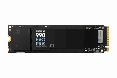 SAMSUNG 990 EVO Plus 2TB / SSD / M.2 NVMe PCI-E 4.0 / TLC / R:7250 MBps / W:6300 MBps / IOPS: 1000K&1350K / 5y