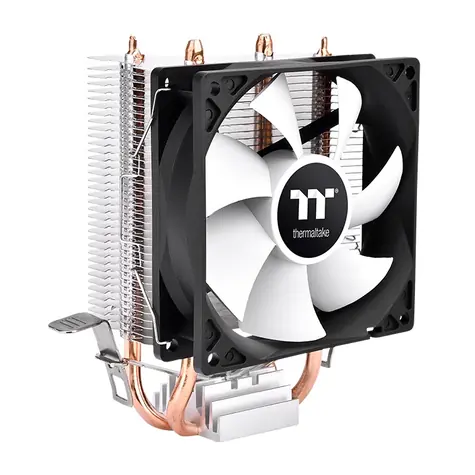 THERMALTAKE Contac 9 SE černo-bílá / 92mm / 2000 RPM  @ 24.5 dB / 33.1 CFM / TDP 120W / AMD + Intel