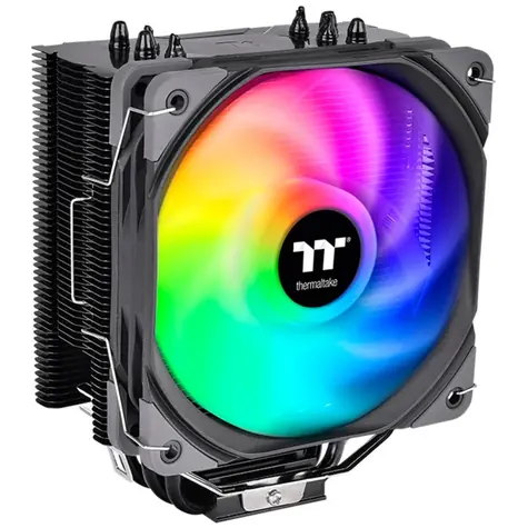 THERMALTAKE UX200 SE ARGB černá / 120mm / 1800 RPM @ 25 dB / 62.7 CFM / TDP 170W / AMD + Intel