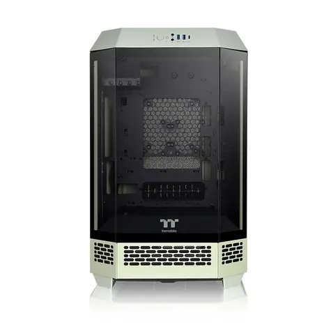 THERMALTAKE The Tower 300 světle zelená / mATX / 2x USB-A 3.0 / 1x USB-C 3.2 / 2x 140mm / bez zdroje