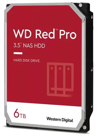 WD RED Pro 6TB / HDD / 3.5