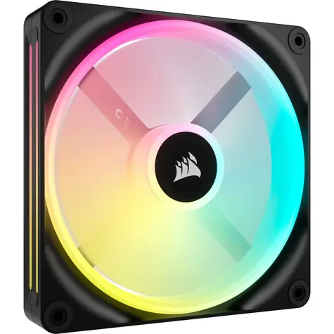 Corsair iCUE LINK QX140 RGB černá / 140mm / Magnetic Dome Bearing / 400-2000 RPM / 82.5 CFM / 4-Pin