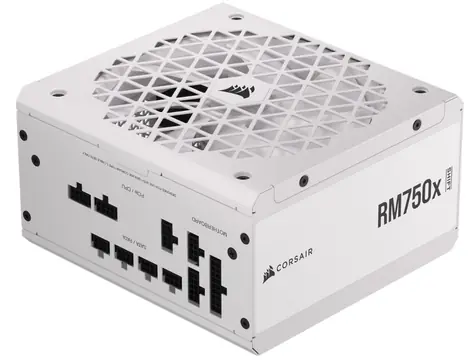 Corsair RM750x SHIFT 750W bílá / ATX 3.1 / aktivní PFC / 140mm ventilátor / modulární / 80PLUS Gold