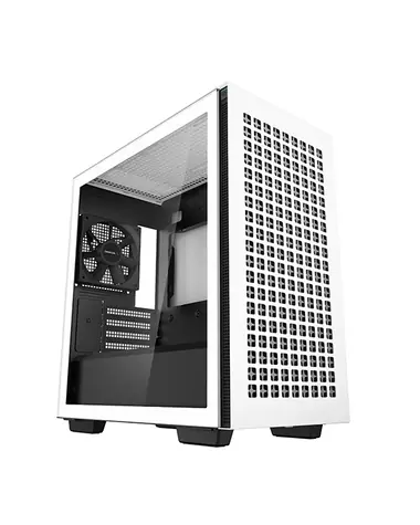 DEEPCOOL CH370 bílá / mATX / 2x USB-A 3.0 / 1x 120mm / bez zdroje / průhledná bočnice
