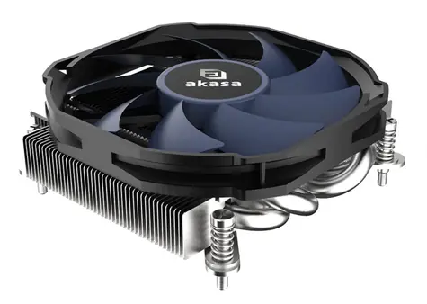 AKASA Alucia H4i / 1x 92mm / Ball Bearing / 35.8 dB @ 3600 RPM / 40 CFM / Intel 