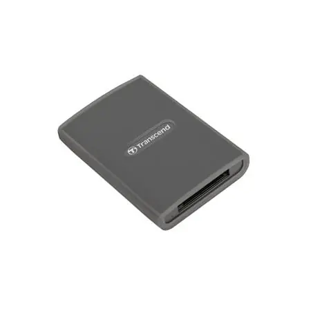 Transcend RDE2 šedá / čtečka paměťových karet CFexpress Type B / USB-C 3.2 (Gen 2x2)