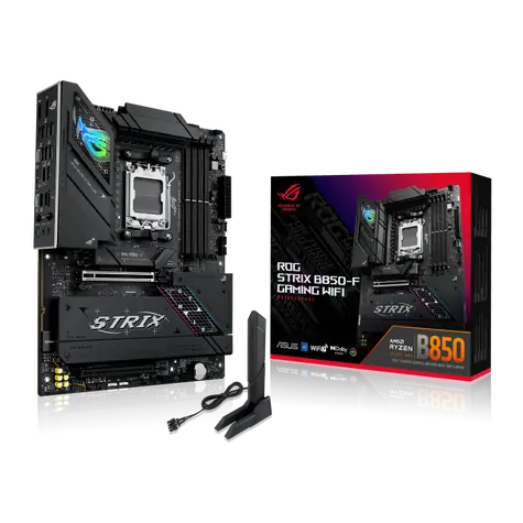 ASUS ROG STRIX B850-F GAMING WIFI / B850 / 4x DDR5 / 1x 2.5GLAN / Wi-Fi 7 / ATX