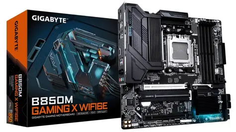 GIGABYTE B850M GAMING X WF6E / B850 / 4xDDR5 / 2.5GLAN / Wi-Fi 6E / mATX
