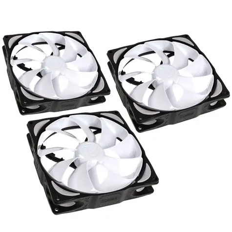 Noiseblocker NB-eLoop Fan B14-1 bílá 3ks / 140mm / 5.71 dB @ 600 RPM / 43.34 CFM / 3-Pin