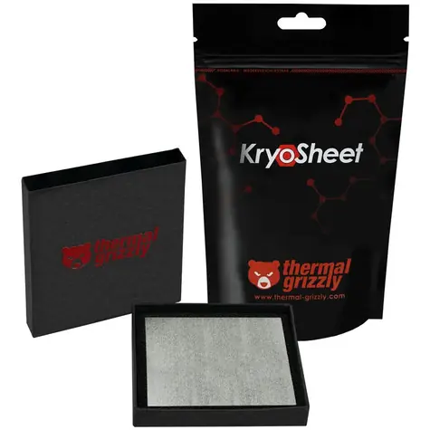 Thermal Grizzly KryoSheet (68 x 51 x 0.2 mm) / Teplovodivá podložka / Grafen / 1 Ks