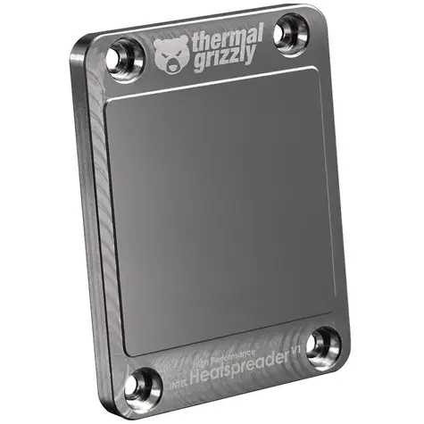 Thermal Grizzly Intel High Performance Heatspreader V1 / Rozvaděč tepla / Určeno pro procesory po deliddingu