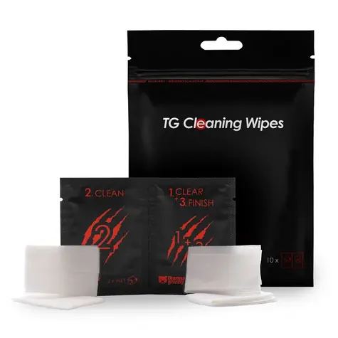 Thermal Grizzly TG-CW-10 Čistící ubrousky na CPU (10ks)
