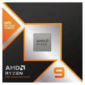 AMD RYZEN 9 9900X3D @ 4.4GHz / Turbo 5.5GHz / 12C24T / L1 0.96MB L2 12MB L3 128MB / AM5 / Zen 5 / 120W