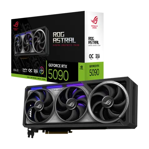 ASUS ROG Astral GeForce RTX 5090 32GB OC / 32GB GDDR7 / 512-bit / 2x HDMI + 3x DP / 1000W (16)