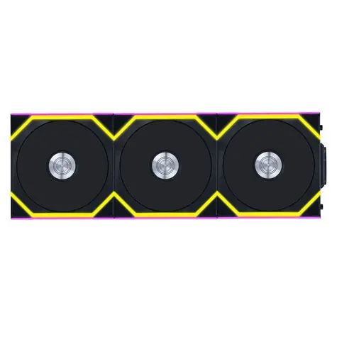 Lian Li UNI FAN SL Wireless 3ks včetně ovladače černá / ARGB/ Obrácená čepel / 120mm / 2000rpm / 31dBA / 64 CFM / 4 pin