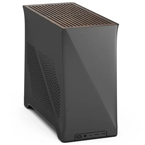 Fractal Design Era 2 šedá / mITX / 2x USB-A 3.0 / 1x USB-C 3.2 Gen 2x2 / 2x 120mm / bez zdroje 
