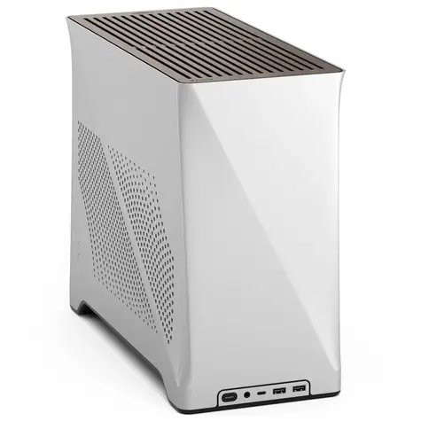 Fractal Design Era 2 stříbrná / mITX / 2x USB-A 3.0 / 1x USB-C 3.2 Gen 2x2 / 2x 120mm / bez zdroje 