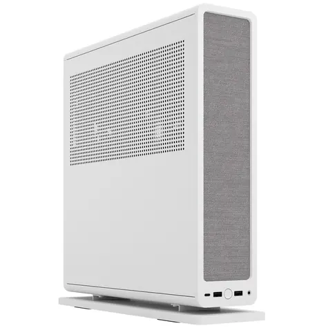 Fractal Design Ridge bílá / mITX / 2x USB-A 3.0 / 1x USB-C 3.1 / 2x 140mm / bez zdroje 