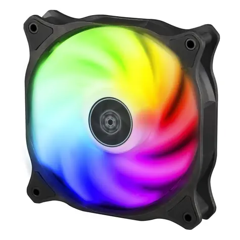 SilverStone Air Blazer 120R černá / 120mm / Hydro Bearing / 35.6 dB @ 2200 RPM / 93.97 CFM / 4-Pin PWM 