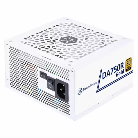 SilverStone DA750R Gold bílá / ATX 3.1 / 750W / 80PLUS Gold / akivní PFC / modulární