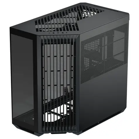 APNX V1 Midi-Tower ATX case černá / ATX / 3x 360 mm ARGB / 1x 120mm ARGB / bez zdroje / průhledná bočnice
