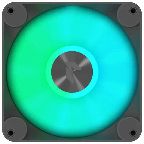 APNX FP1-Q 120 PWM ARGB černá / 120 mm / 300-1200RPM / 88.35 CFM / 28.3 dB