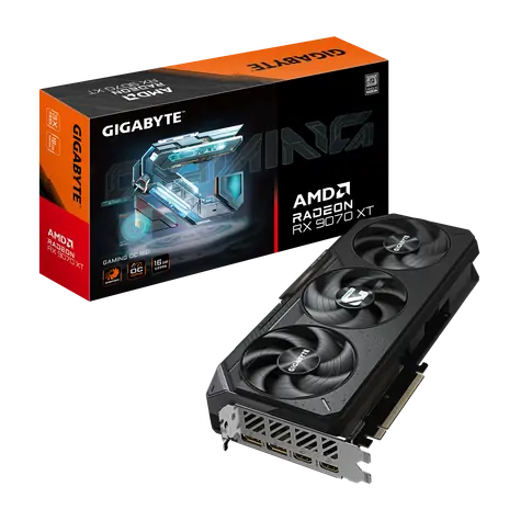 GIGABYTE Radeon RX 9070 XT GAMING OC 16GB / 3060MHz / 16GB GDDR6 / 256-bit / 2x HDMI + 2x DP / 700W (8+8+8)