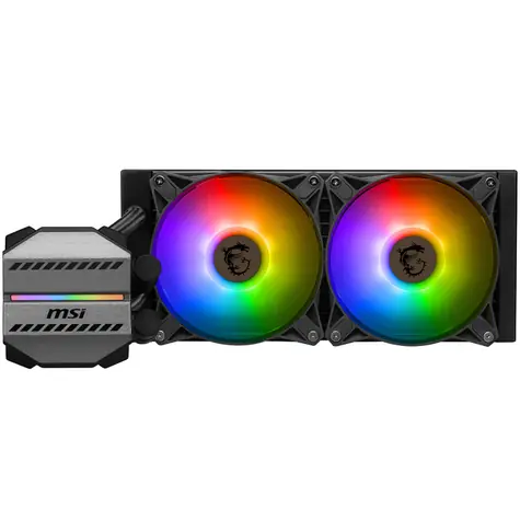 MSI MAG Core Liquid M240 černá / 2x 120mm / 20 dB @ 2000 RPM / AMD + Intel