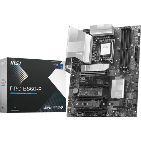 MSI PRO B860-P / B860 / LGA 1851 / 4x DDR5 / PCIEx 16 / 5GLAN / ATX