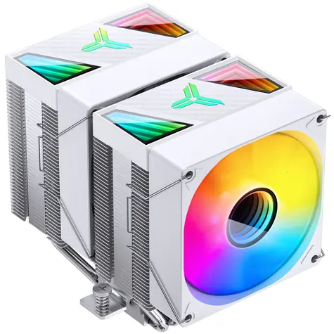 Jonsbo CR-1400 DV2 bílá / 2x 92mm / Hydraulic Bearing / 33.8 dB @ 2300 RPM / 38.2 CFM / AMD + Intel