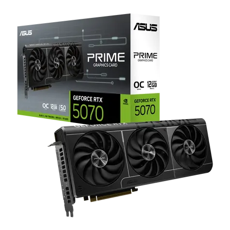 Asus GeForce RTX 5070 PRIME 12GB OC / 2565Mhz / 12GB GDDR7 / 192-bit / 1x HDMI + 3x DP / 750W (16)