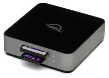 OWC Atlas  Čtečka karet hliníková / externí / USB-C 3.2 Gen 2 / CFexpress, SD, SDHC, SDXC