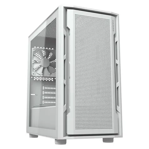 COUGAR Uniface Mini bílá / PC skříň / micro-ATX / mini-ITX / průhledná bočnice / bez zdroje