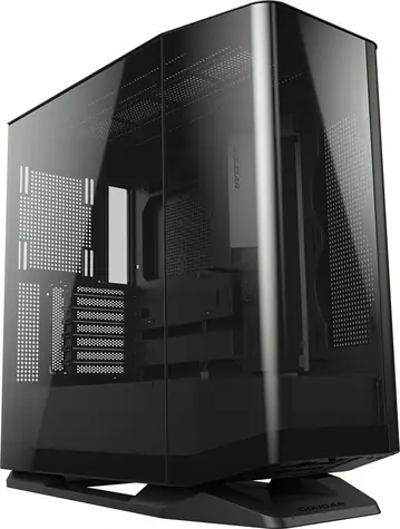 COUGAR FV270 černá / PC skříň / E-ATX / ATX / micro-ATX / mini-ITX / RGB / průhledná bočnice / bez zdroje