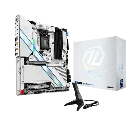 ASRock Z890 Taichi AQUA / Z890 / LGA 1851 / 4x DDR5 / PCIex16 / 1x5GLAN / 1x10GLAN / eATX