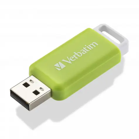 Verbatim DataBar 32GB zelená / Flash Disk / USB-A 2.0