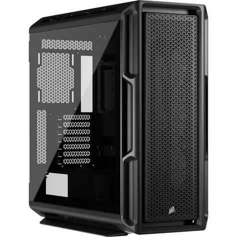 CORSAIR 5000T černá / E-ATX / 1x USB-C 3.2 / 4x USB-A / bez zdroje / průhledná bočnice
