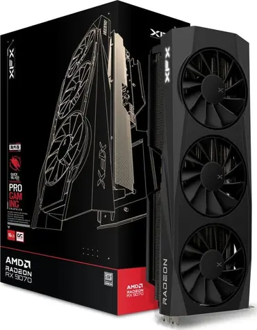 XFX Quicksilver Radeon RX 9070 OC 16GB / 2700 MHz / 16GB GDDR6 / 256-bit / 1x HDMI + 3x DP / 550W (8+8)