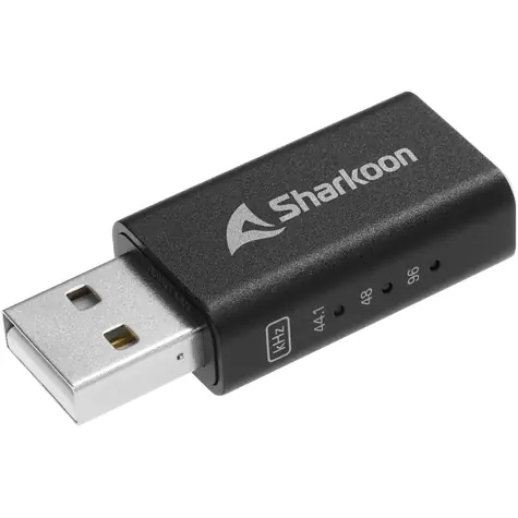 Sharkoon Gaming DAC Pro S V3 černá / externí zvuková karta / USB / 96kHz / 24 bitů
