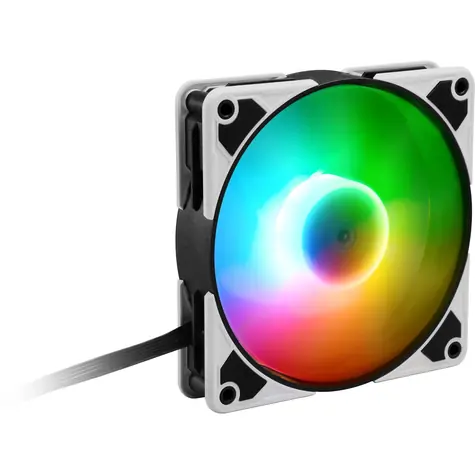 Sharkoon SilentStorm 120 PWM RGB černá / větráček / 120mm / RGB / 20.4 dBA / 1400 RPM / 93.6 m3h