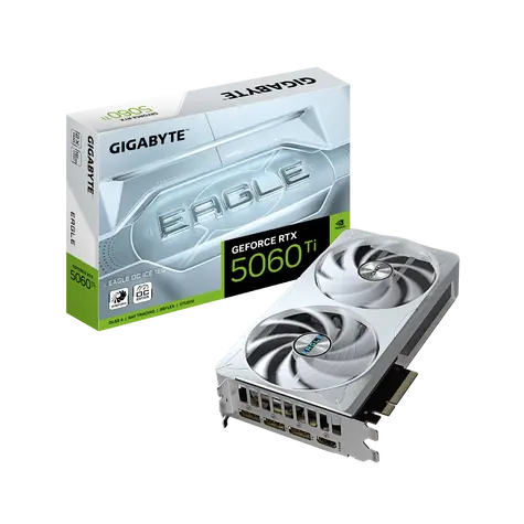 GIGABYTE GeForce RTX 5060 Ti EAGLE ICE OC 16GB / 2617MHz / 16GB GDDR7 / 128-bit / 1x HDMI + 3x DP / 650W (8)