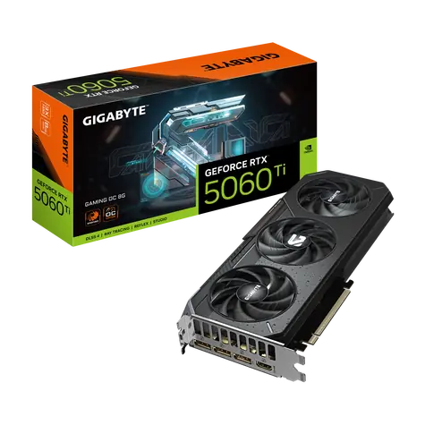 GIGABYTE GeForce RTX 5060 Ti GAMING OC 8GB / 2647MHz / 8GB GDDR7 / 128-bit / 1x HDMI + 3x DP / 650W (8)