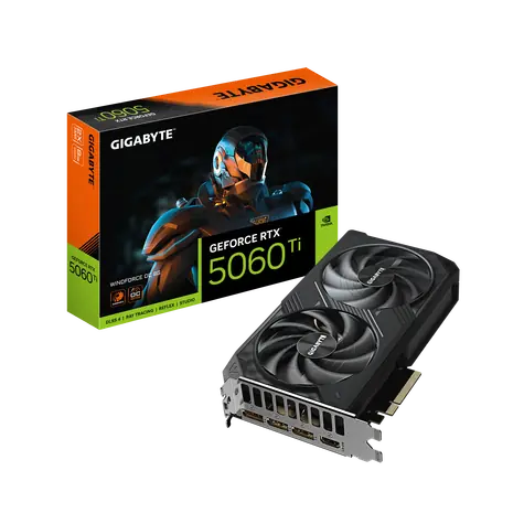 GIGABYTE GeForce RTX 5060 Ti WINDFORCE OC 8GB / 2587MHz / 8GB GDDR7 / 128-bit / 1x HDMI + 3x DP / 650W (8)