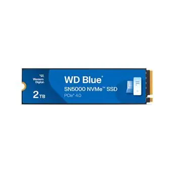 WD Blue SN5000 2TB / SSD / M.2 2280 / PCIe Gen4 / čtení: 5150MBps / zápis: 4850MBps