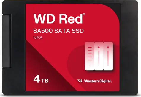 WD Red SA500 4TB / SSD / 2.5