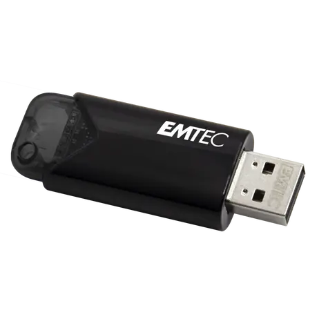 EMTEC USB-Stick 512GB B110 USB 3.2 Click Easy černá / flash disk / USB-A 3.2 / čtení až: 20MBs / zápis až: 10MBs 